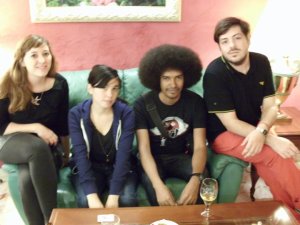 Henar y Servidor, de cuando hacíamos entrevistas al alimón